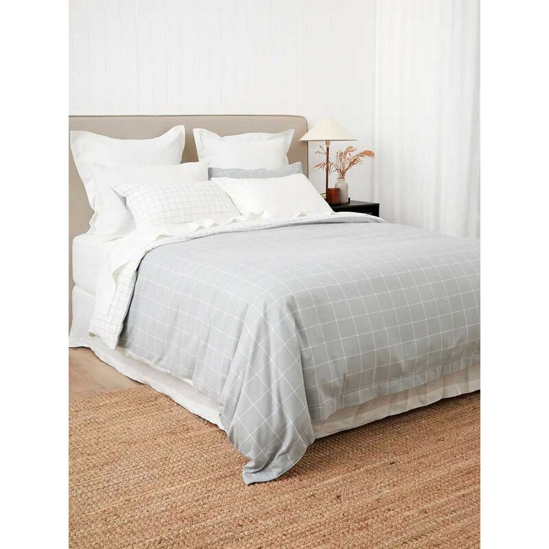 Wallace Cotton Cardrona Flannel Reversible Duvet Set image number 2